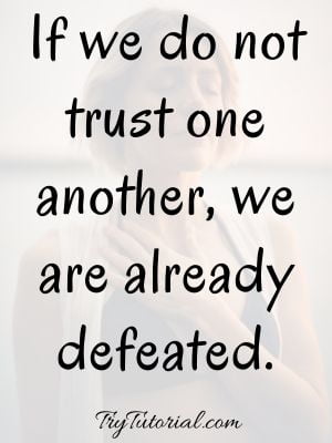 trust and love quotes