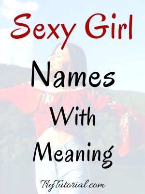 Sexy Girl Names