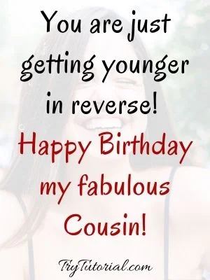 birthday wishes for cousin female images