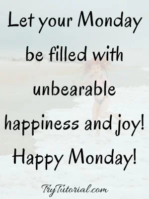 happy monday blessings