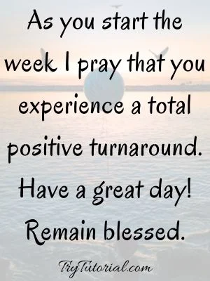 monday morning blessings and prayers