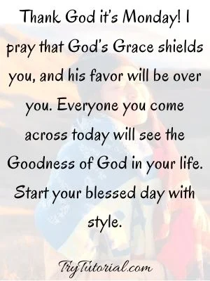 monday morning prayer