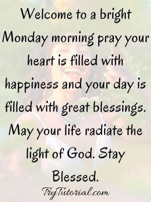 positive monday blessings quotes