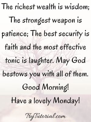 positive monday blessings