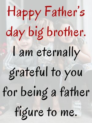 Big Brother, Happy Father's Day