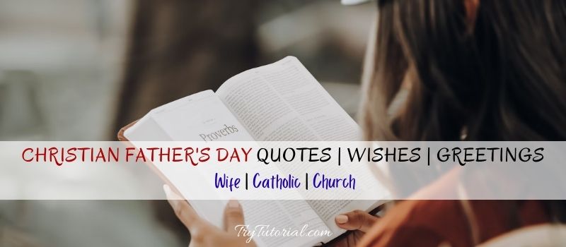 Christian Father's Day Quotes