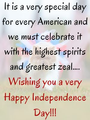 Good Morning Happy Fourth Of July Messages