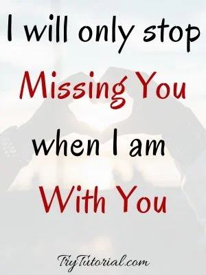  Missing Someone Quotes