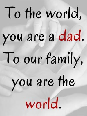 fathers day messages from wife to husband