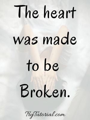 heartbroken depression quotes