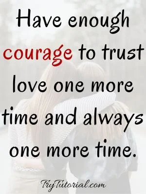 love trust quotes