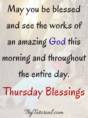 thursday blessings images and quotes