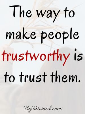 trust in a relationship quotes