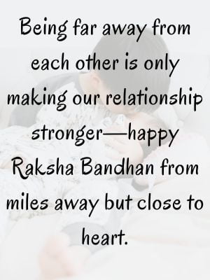Rakhi Wishes For Far Away Brother
