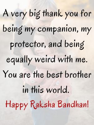 Raksha Bandhan Image For Brother