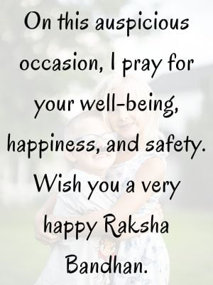 rakhi message for long distance sister