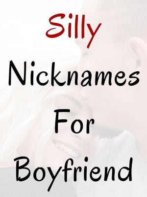 Silly Nicknames For Boyfriend