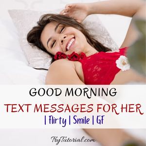good morning text for her